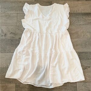 Elegant White Casual Dress for Women